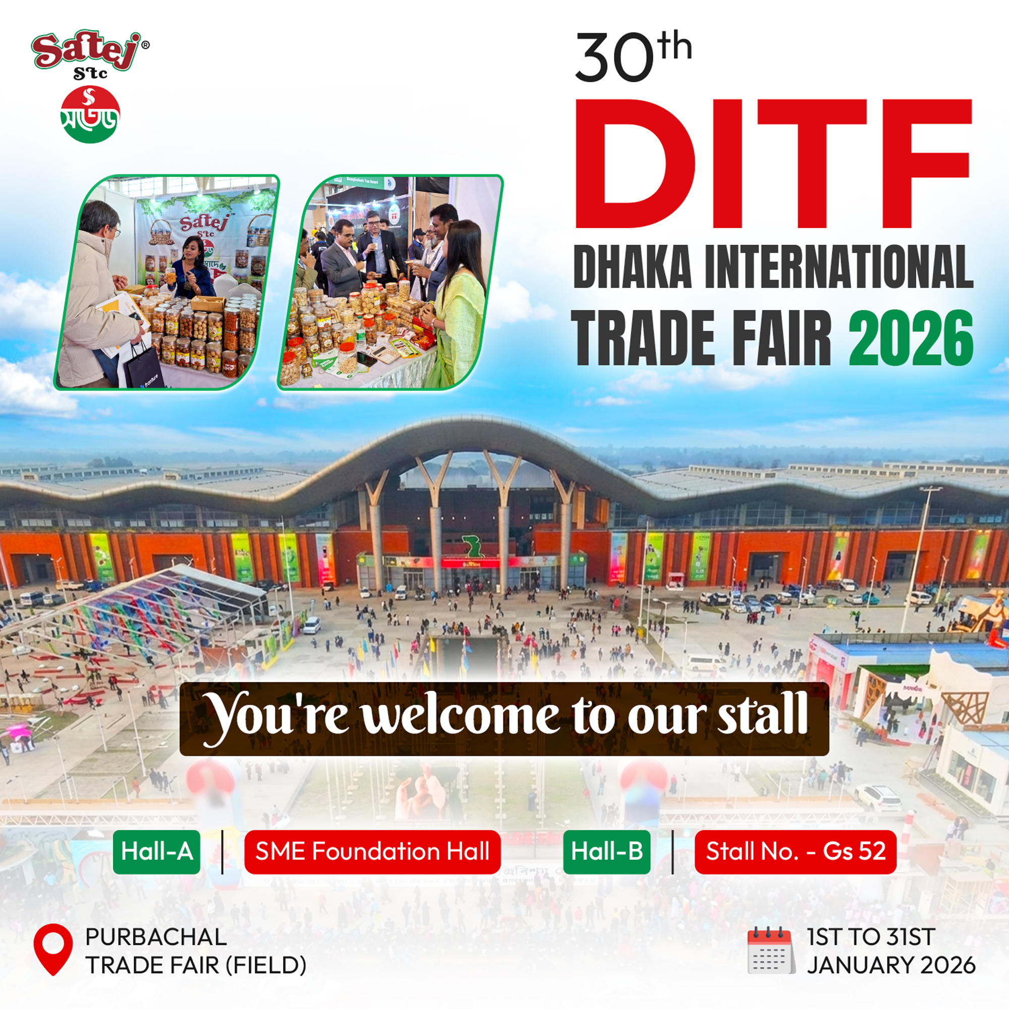 Satej at Trade Fair